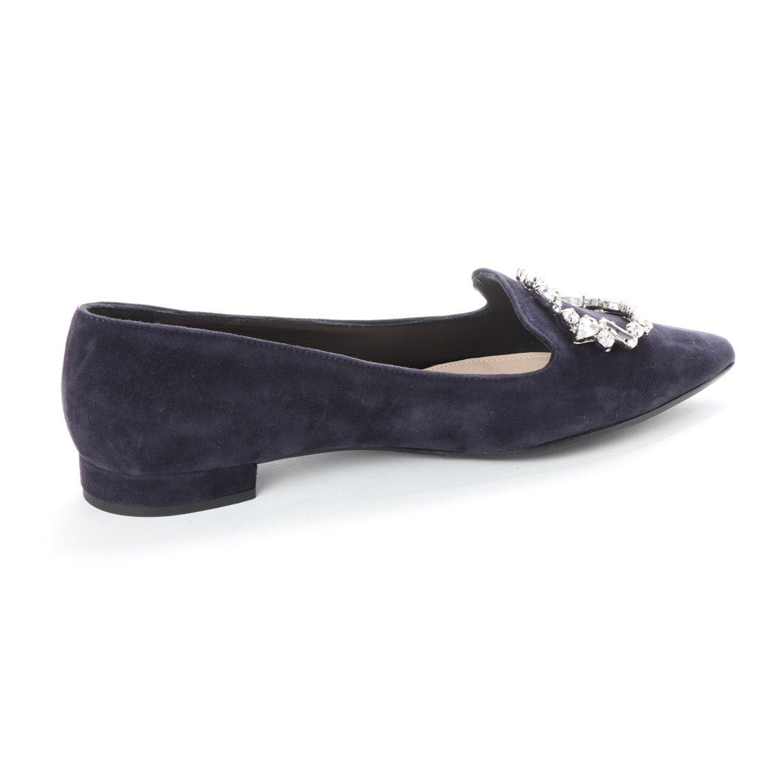 シャンタル CHANTAL 【INTER-CHAUSSURES】ストーン飾り ポインテッド 