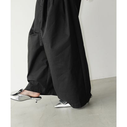 ウエストベルト タックワイドパンツ chw26a140 （アイボリー）｜詳細画像