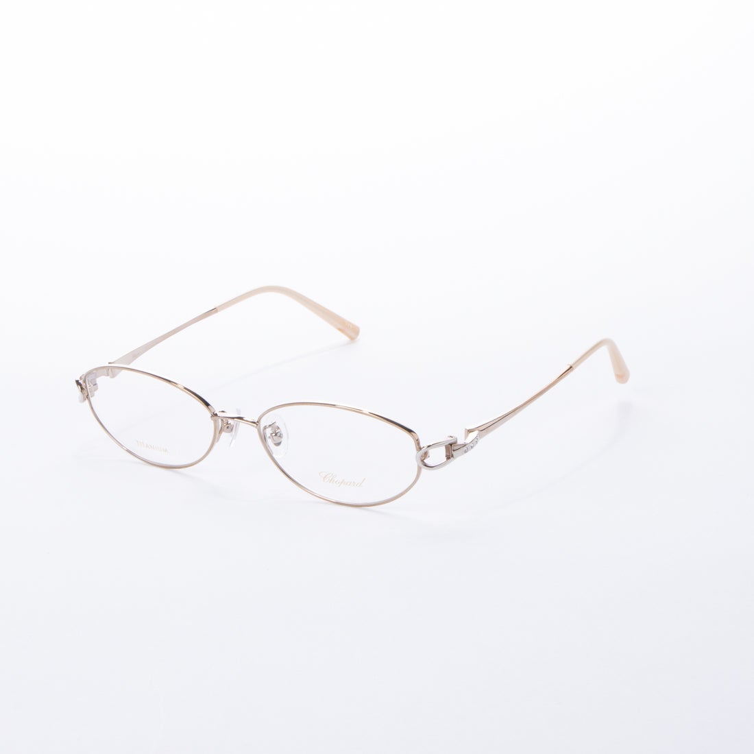 ショパール Chopard メガネ 眼鏡 アイウェア レディース メンズ （ゴールド）