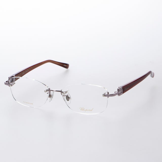 
                    メガネ 眼鏡 アイウェア レディース メンズ （パープリッシュシルバー/ローズストライプ）