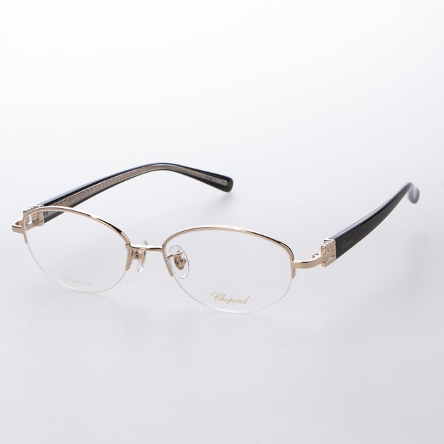 メガネ 眼鏡 アイウェア レディース メンズ （ゴールド/グレーストライプ）