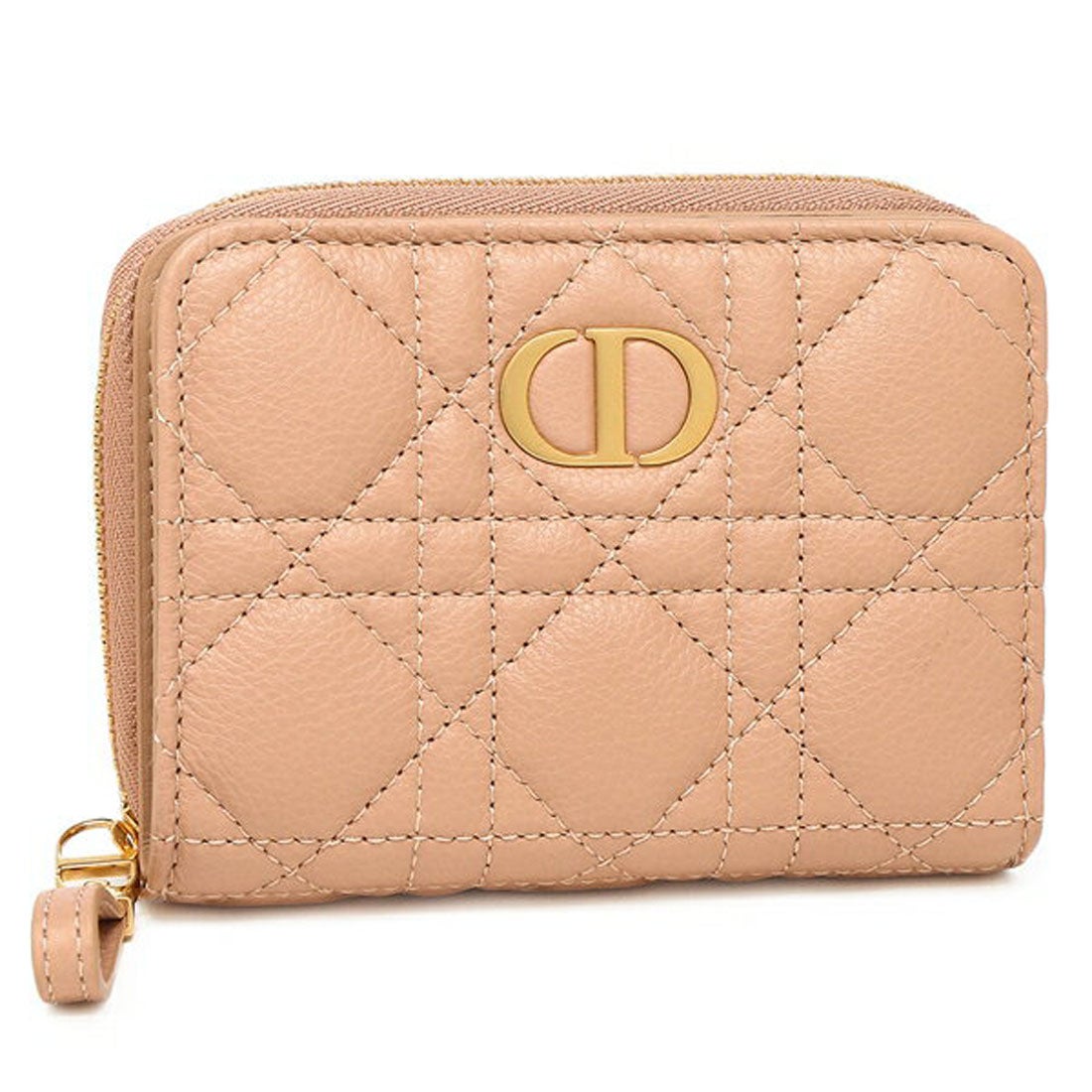 クリスチャン ディオール Christian Dior 二つ折り財布 カナージュ 