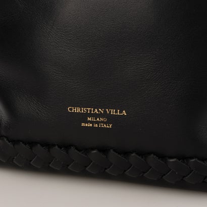 クリスチャン ヴィラ CHRISTIAN VILLA スクエアベーストートバッグ （ブラック）｜詳細画像