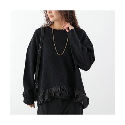 CHIGNON 長袖 ニット 9565-415JR サークルヘム （GRAY/グレー）｜詳細画像