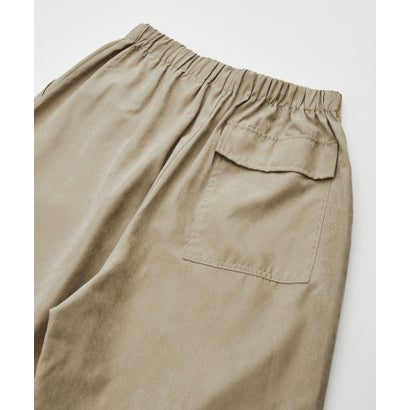 裾ドロストイージーワイドパンツ （グレー）｜詳細画像