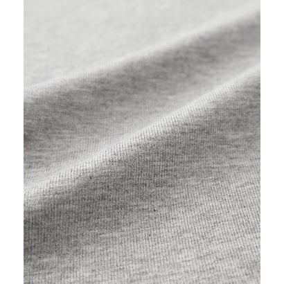 ラウンドネックコンパクト長袖Tシャツ （チャコールグレー）｜詳細画像