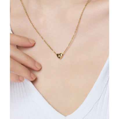 シーテ ciite' 【 金属アレルギー対応 】 イニシャルハートネックレス サージカルステンレス （B）｜詳細画像