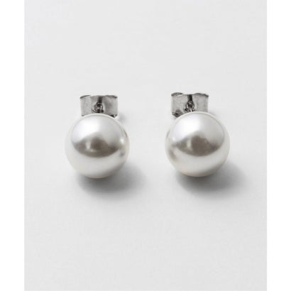 【10mm】 選べるパールピアス （コットンパール / アクリルパール） （ホワイト系その他）｜詳細画像