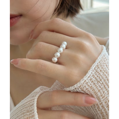 plump pearl ring / プランプ パール リング （ゴールド）｜詳細画像