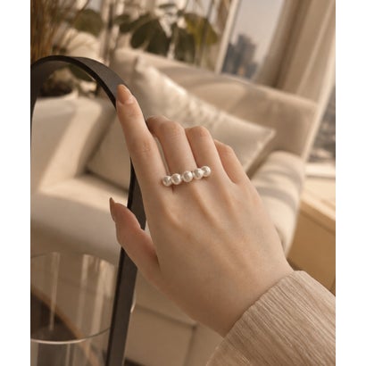 plump pearl ring / プランプ パール リング （ゴールド）｜詳細画像