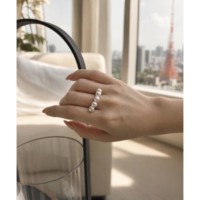 plump pearl ring / プランプ パール リング （ゴールド）｜詳細画像