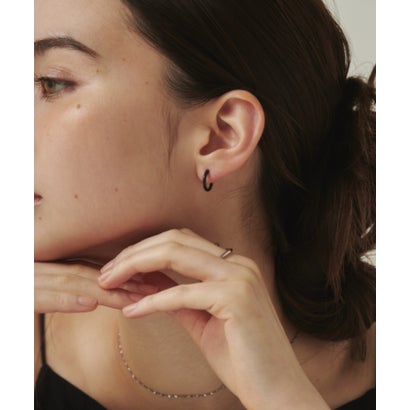 simple pierce / シンプルピアス （ブラック）｜詳細画像