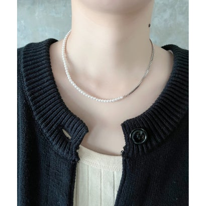 pearl chain necklace / パール チェーン ネックレス （ゴールド）｜詳細画像