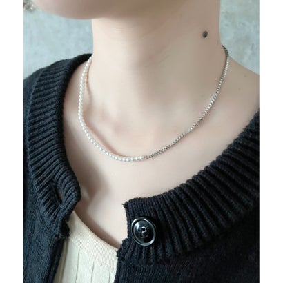 pearl chain necklace / パール チェーン ネックレス （ゴールド）｜詳細画像
