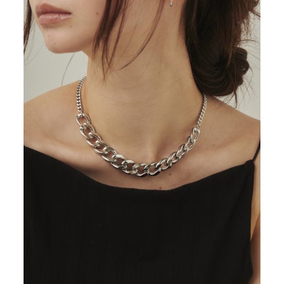 シーテ ciite' metal chain necklace / メタルチェーンネックレス （シルバー）｜詳細画像