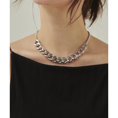 シーテ ciite' metal chain necklace / メタルチェーンネックレス （シルバー）｜詳細画像