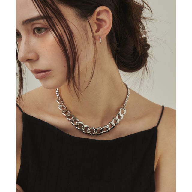 metal chain necklace / メタルチェーンネックレス （シルバー）