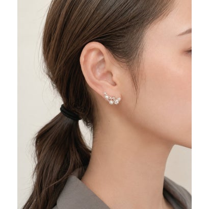 シーテ ciite' パールビジューピアス （ゴールド）｜詳細画像