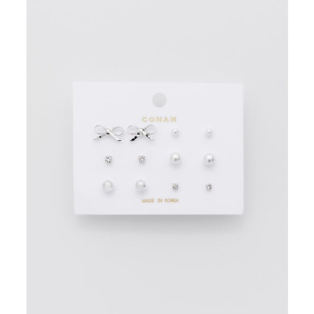 ピアス 6セット / pierce 6 set （シルバー）