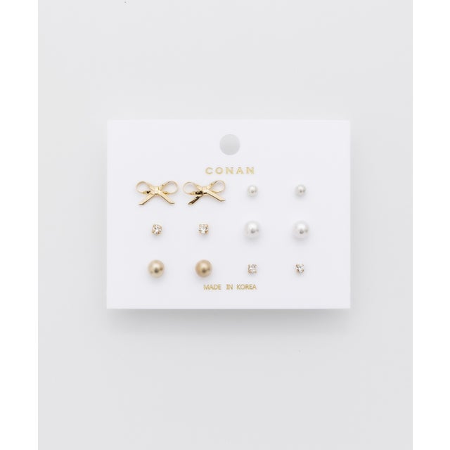 ピアス 6セット / pierce 6 set （ゴールド）