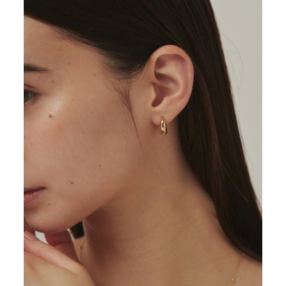 ドロップフープピアス / drop hoop pierce （シルバー）｜詳細画像
