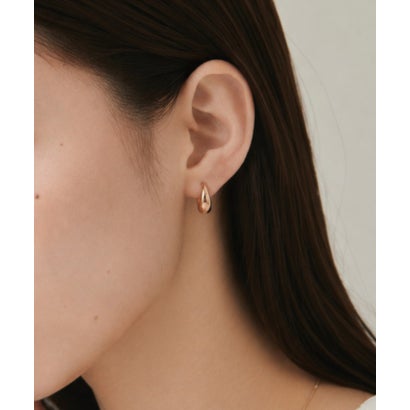 ドロップフープピアス / drop hoop pierce （シルバー）｜詳細画像