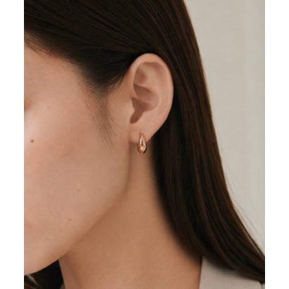 ドロップフープピアス / drop hoop pierce （シルバー）｜詳細画像