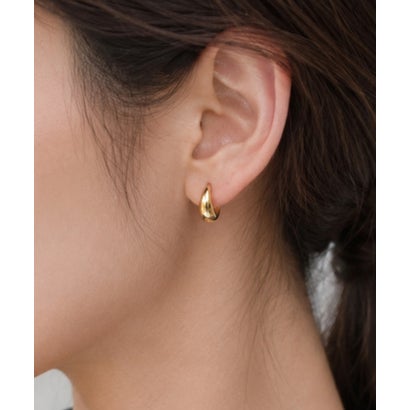 ドロップフープピアス / drop hoop pierce （シルバー）｜詳細画像