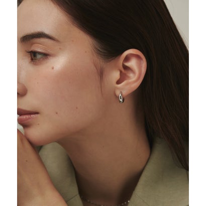 ドロップフープピアス / drop hoop pierce （ゴールド）｜詳細画像