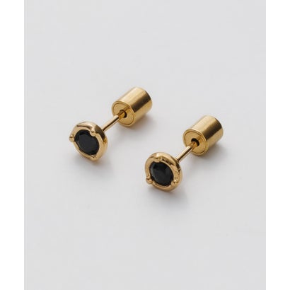 【 金属アレルギー対応 】 シンプルカラービジュー ピアス （ホワイト）｜詳細画像
