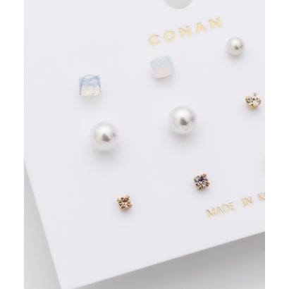 シーテ ciite' ピアス 6セット / pierce 6 set （レッド）｜詳細画像