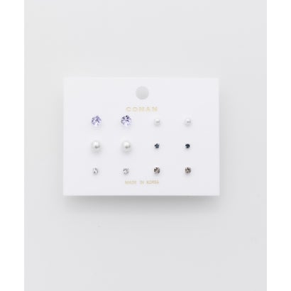 シーテ ciite' ピアス 6セット / pierce 6 set （レッド）｜詳細画像