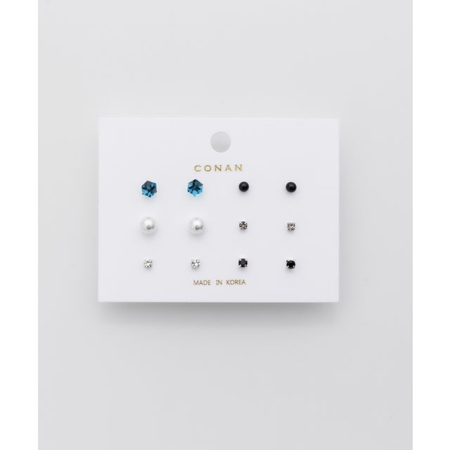 ピアス 6セット / pierce 6 set （ブルー）