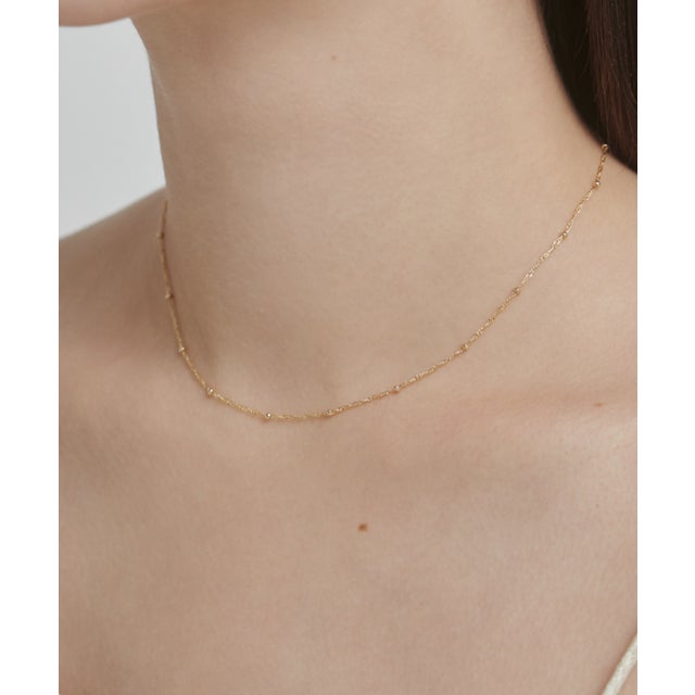 simple chain necklace / シンプルチェーンネックレス （ゴールド）