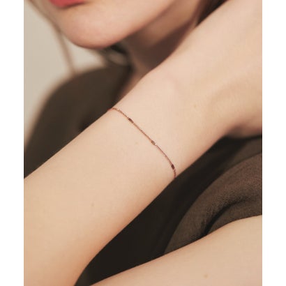シーテ ciite' 【 金属アレルギー対応 】 シンプルチェーンブレスレット＜強度アップ◎＞ （ゴールド）｜詳細画像