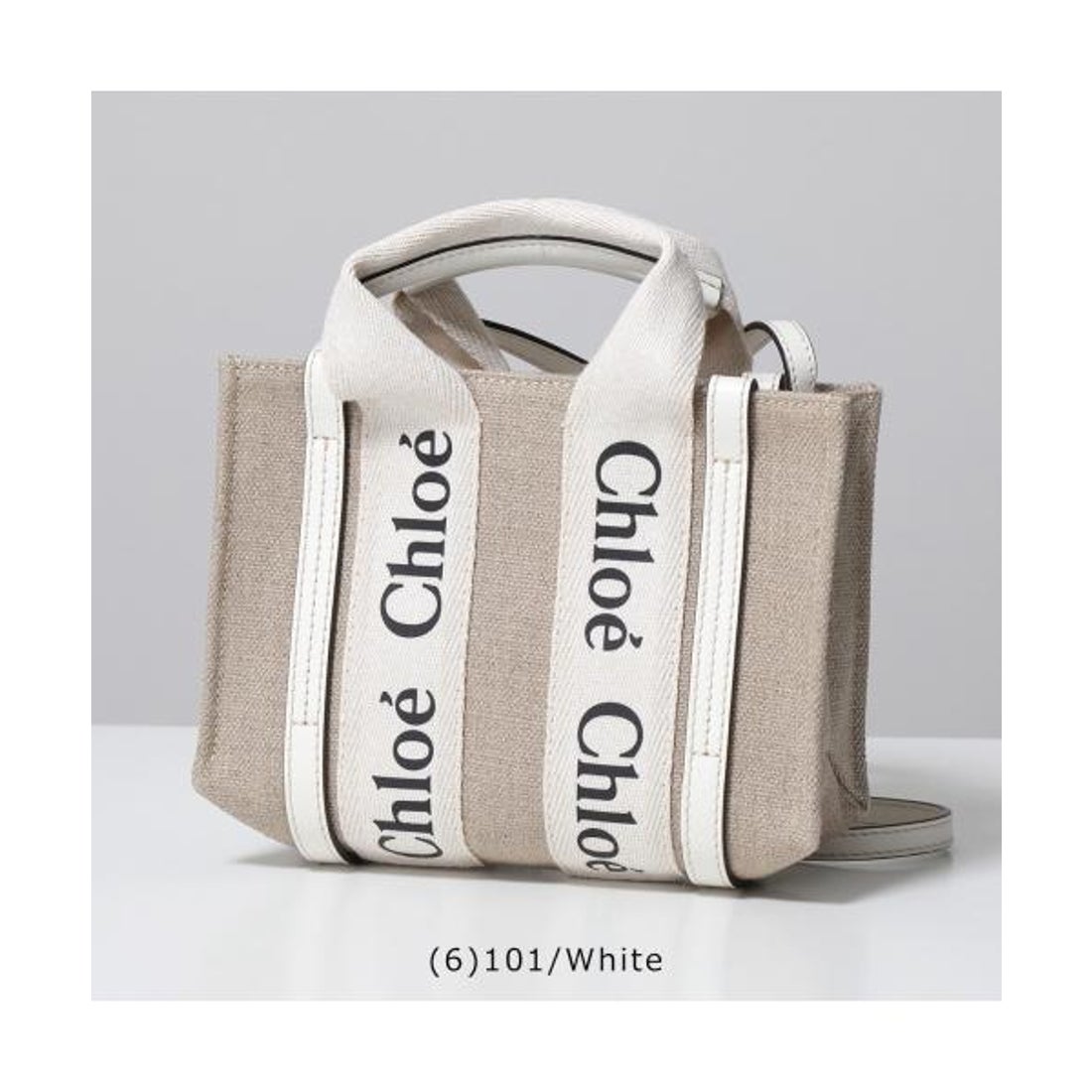 クロエ Chloe Chloe ショルダーバッグ WOODY MINI ウッディ ミニ （(4 