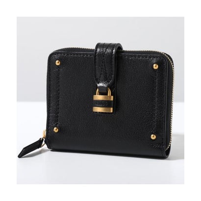 Chloe 二つ折り財布 Paddington パディントン CH26WP952O37 （001/Black-ブラック）｜詳細画像