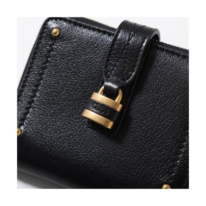 Chloe 二つ折り財布 Paddington パディントン CH26WP952O37 （001/Black-ブラック）｜詳細画像