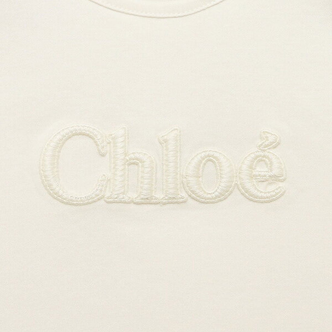 クロエ Chloe Tシャツ・カットソー ベビー ホワイト ガールズ CHLOE