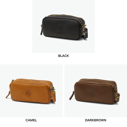 ショルダーバッグ レディース ブランド バッグ 斜めがけ 小さめ 本革 牛革 軽量 軽い レザー ミニ コンパクト スクエア ショルダー ポーチ NOS MINI SQUARE SH CL-4045 （CAMEL）｜詳細画像