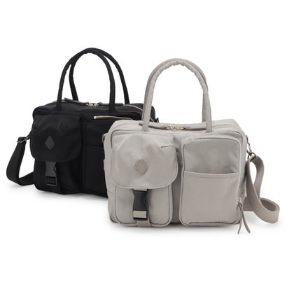 クレドラン CLEDRAN CLEDRAN クレドラン バッグ ショルダーバッグ レディース 斜めがけ 大人 大きめ ブランド 大容量 CROIR MULTI POCKET 2WAY CL4064 （グレー）｜詳細画像
