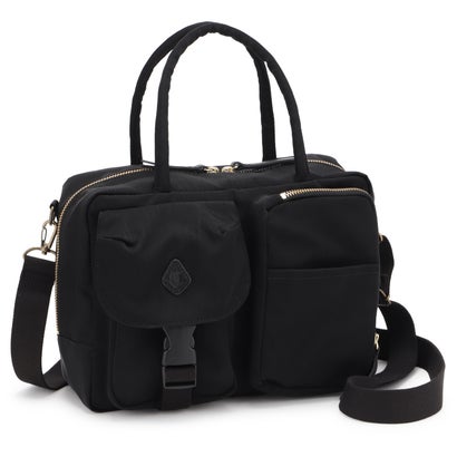 クレドラン CLEDRAN CLEDRAN クレドラン バッグ ショルダーバッグ レディース 斜めがけ 大人 大きめ ブランド 大容量 CROIR MULTI POCKET 2WAY CL4064 （ブラック）｜詳細画像