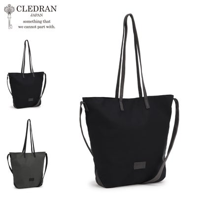 CLEDRAN クレドラン バッグ ショルダーバッグ レディース 斜めがけ 大人 大きめ ブランド 大容量 LIMO 2WAY SHOULDER ブラック グレー 黒 CL4070 （ブラック/グレー）｜詳細画像
