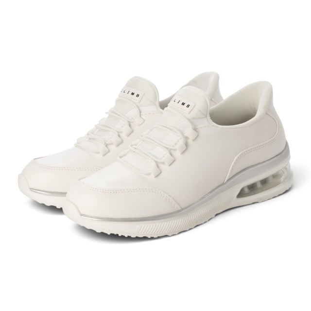 スムース エアーソールスニーカー （WHITE）