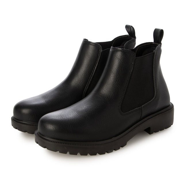 軽量サイドゴアブーツ （BLACK）