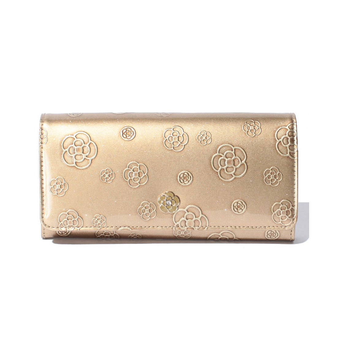 CLATHAS アルゴ フラップ長財布 ゴールド9 -ファッション通販 FASHION 