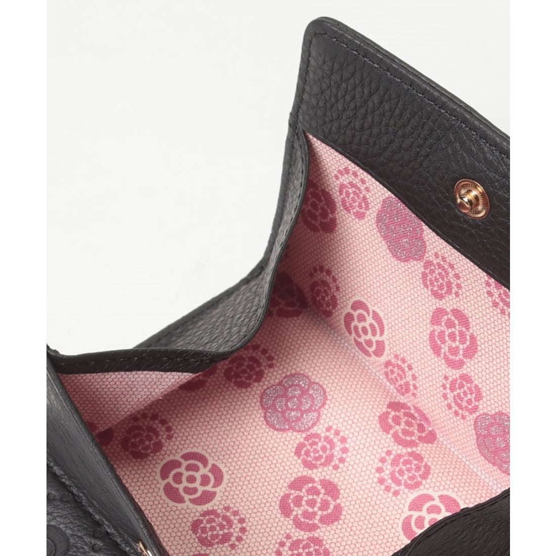 CLATHAS フリーズ BOX二つ折り財布 ブラック -靴＆ファッション通販