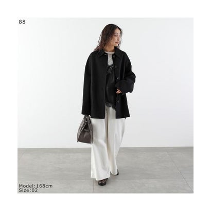 CLOCHE シャツジャケット 652-84510 2WAY リバーシブル （85/ブラウン）｜詳細画像