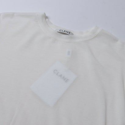 COMFORTABLE CREW NECK TOPS （BROWN）｜詳細画像