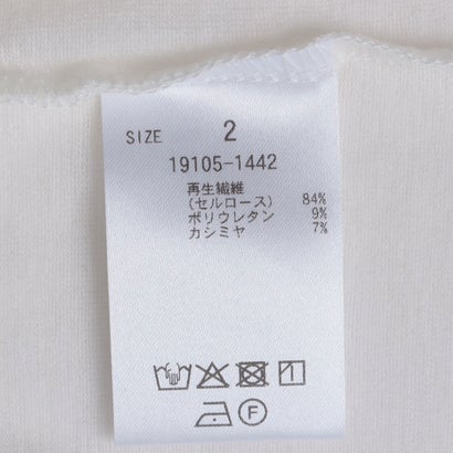 COMFORTABLE CREW NECK TOPS （BROWN）｜詳細画像
